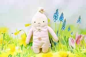 ‼️新品超希少フモフモさん 　ニコラ　ぬいぐるみ　シナダ　妖精　色々セットタグ付き 新品超希少フモフモさん ニコラ ぬいぐるみ シナダ 妖精 色々